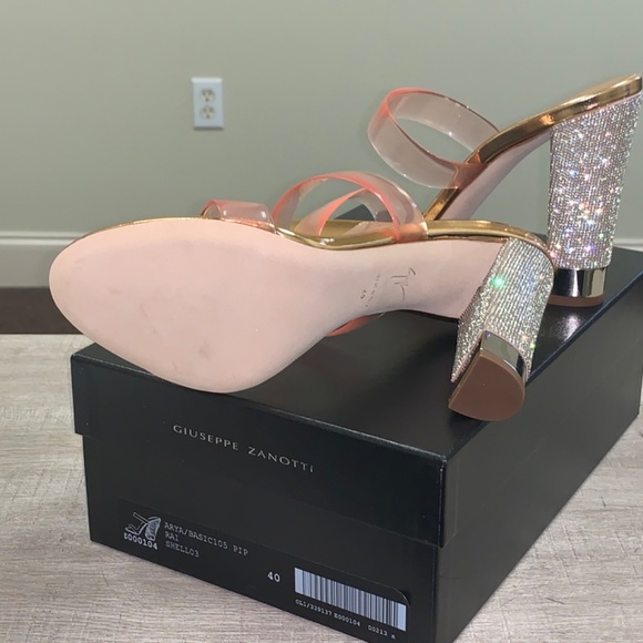 GIUSEPPE ZANOTTI ARYA Sandals Rose Gold - Picture 6 of 9
